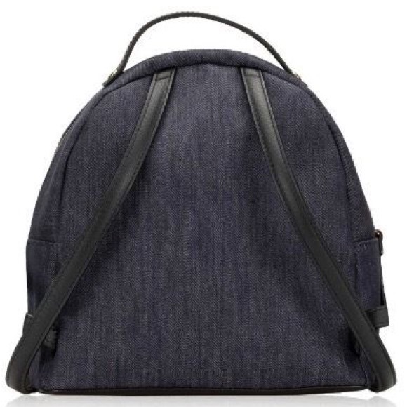 Kate Spade NEW Grove Street Poppy Sammi Denim Floral Embroidered Backpack NWT - Picture 4 of 16